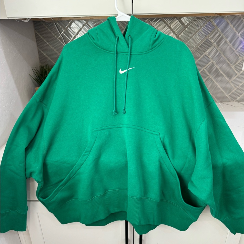 Nike Green Oversized Sweatshirt